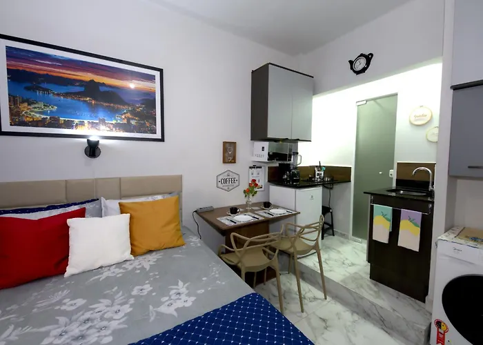 Apartamento Tipo Studio Com Uma Linda Sacada Rio de Janeiro